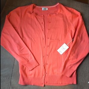 Cielo Coral Cardigan NWT